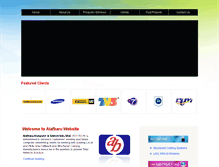 Tablet Screenshot of alafbaru.com